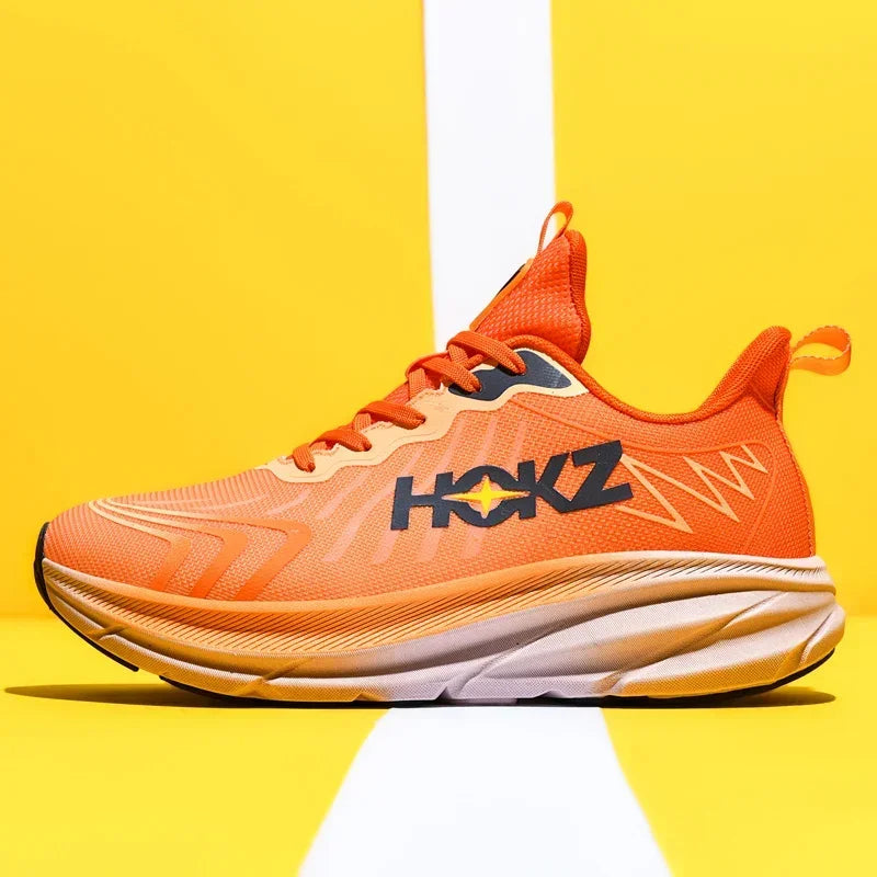 Men Mesh Running Shoes Off-road Shoes Sneakers Outdoor Breathable Trainer Race Luxury shoes Cushioning Couple Non-Slip Fashion