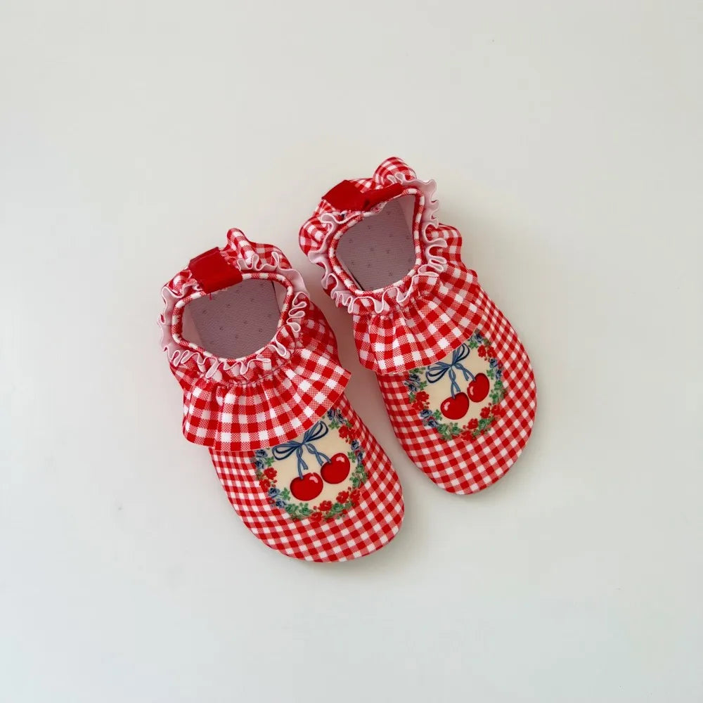 Kid Beach Shoes Water Park Gril Boy Socks Anti Slip Swimming Shoe Soft Sole Skin Sticking Beach Hiking Shoe Snorkeling Shoes