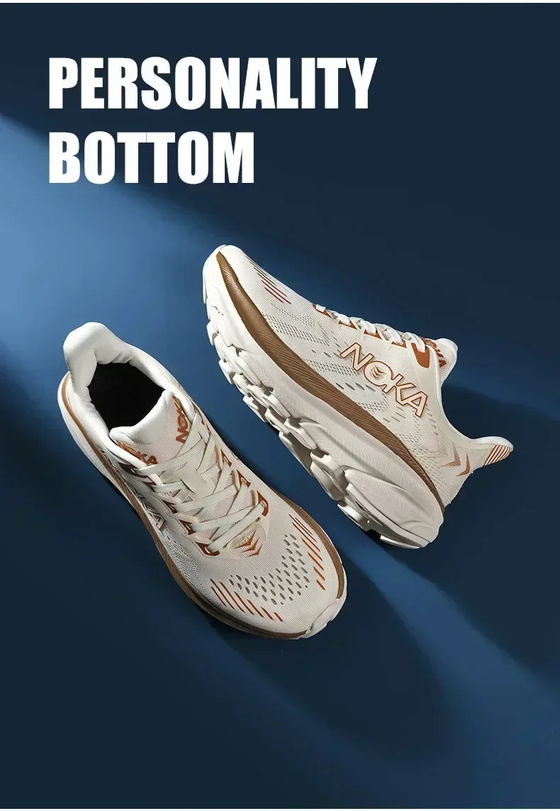 Men's Running Shoes Outdoor Couple Non-Slip Jogging Breathable Cushioning Luxury shoes Trainer Race Sneakers Mesh Off-road Shoes