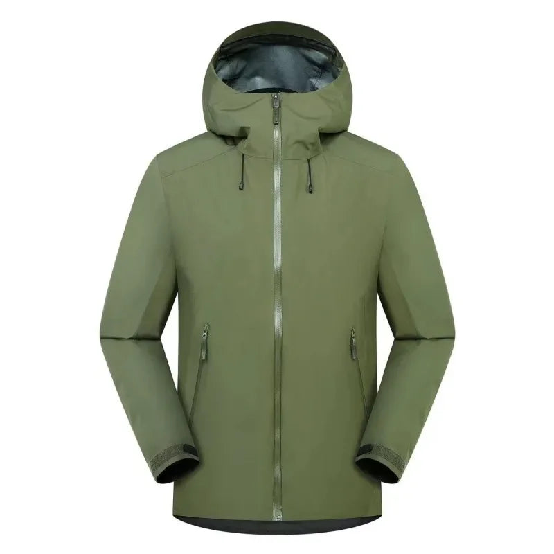 Beta Embroidery Logo Rain Jacket Sports Climbing Windproof Waterproof Three Layer Ski Camping Outdoor Mountain Unisex Coat