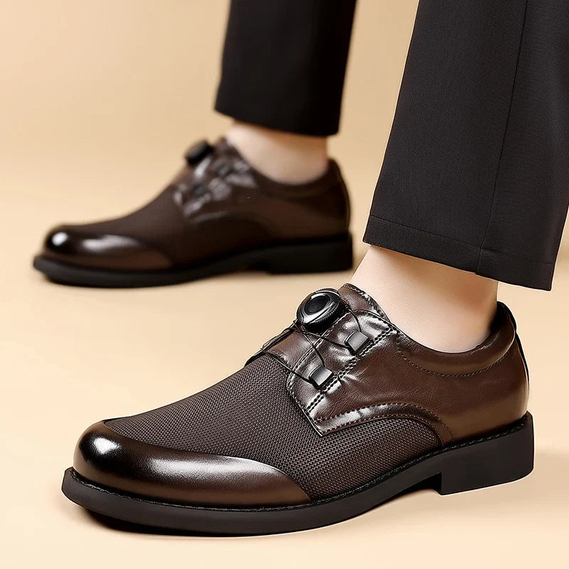 Classic Leisure Business Footwear Male 2025 New  Loafers Mens Oxford Shoes Leisure Walking Shoes Handmade Casual Leather Shoes