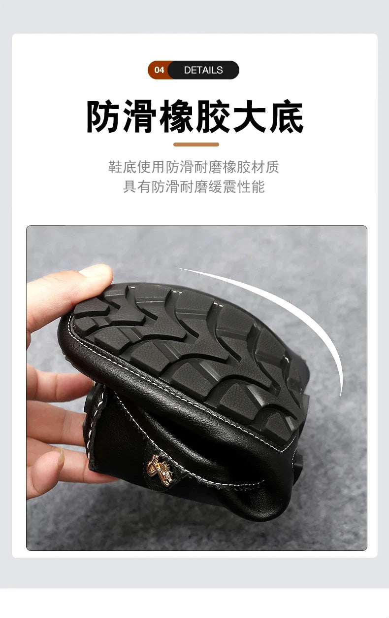 Formal Italian Shoes Men Handmade Leather Loafer Driving Flats Slip-on Casual Shoes Luxury Comfy Moccasins Dress Shoes for Men