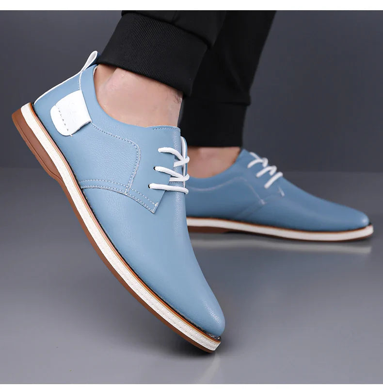 Fashion Business Dress Men Shoes Classic Leather Men's Formal Shoes Comfortable Slip On Dress Shoes Men Oxfords Size 47 48