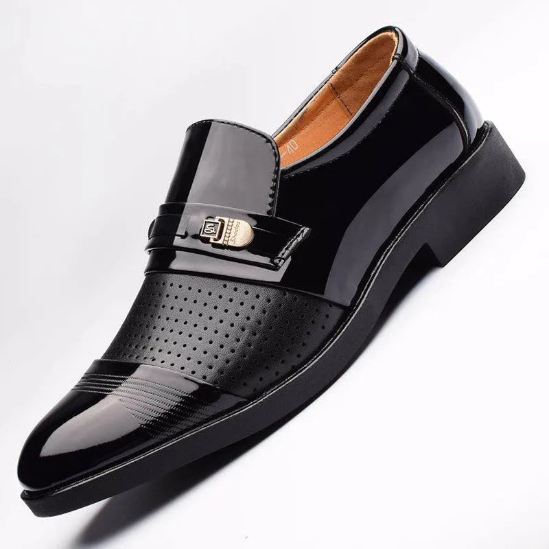 New Handmade Men's Oxford Shoes Leather Brogue Men's Formal Leather Shoes Classic Business Formal Men's Shoes Oxfords