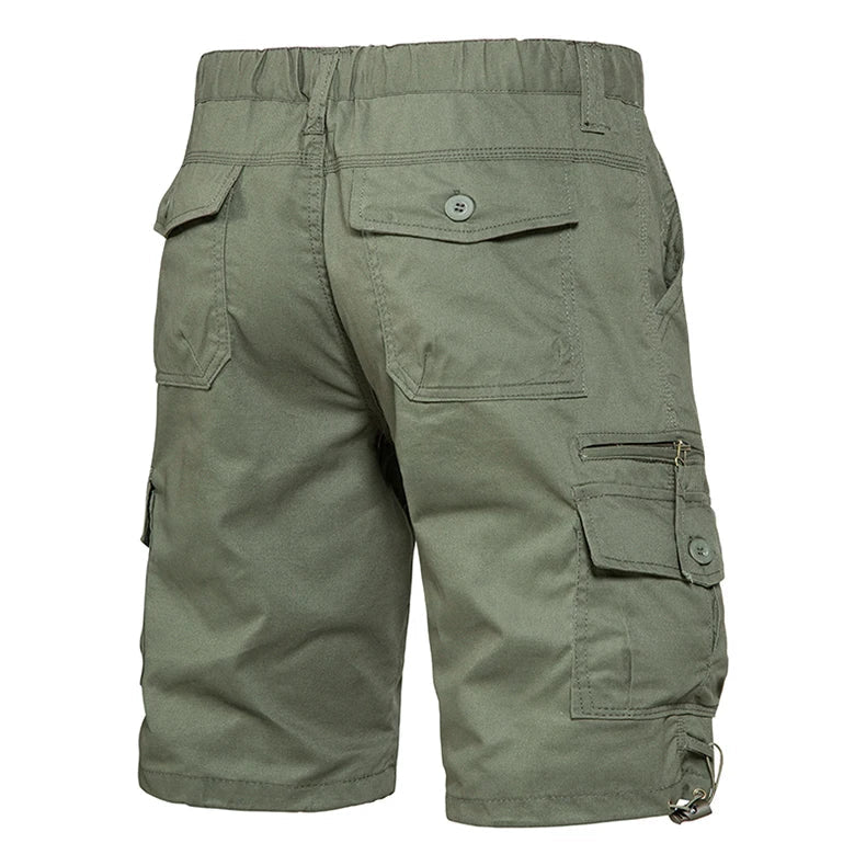 Summer Shorts Men Cargo Shorts Camouflage Cotton Bermuda Shorts Gym Swimming Large Size 5XL Tactical Knee Half Pants