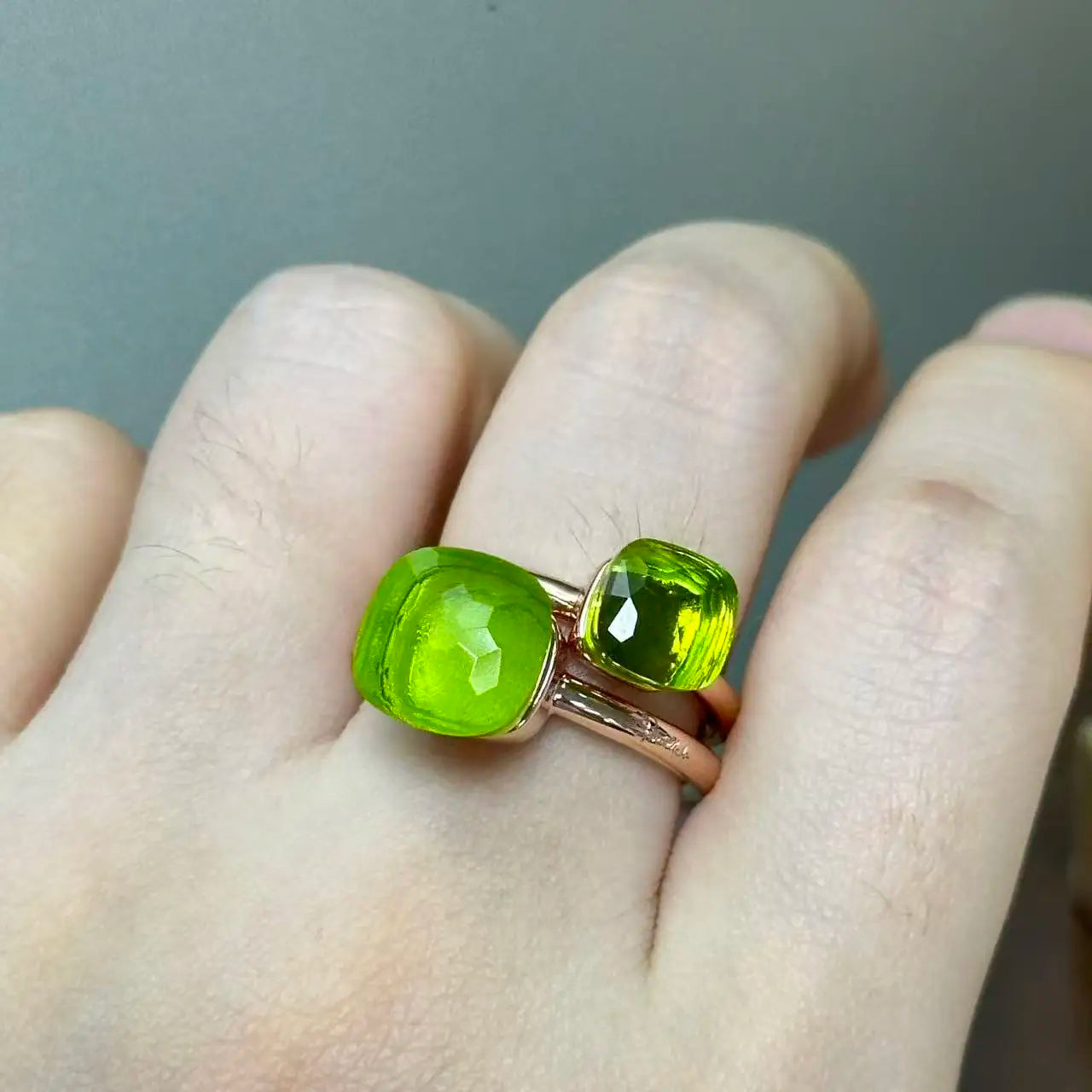 Classic and Petite Ring Set for Women Colorful Cyrstal Fashion Jewelry Gift Vanlentine's Day