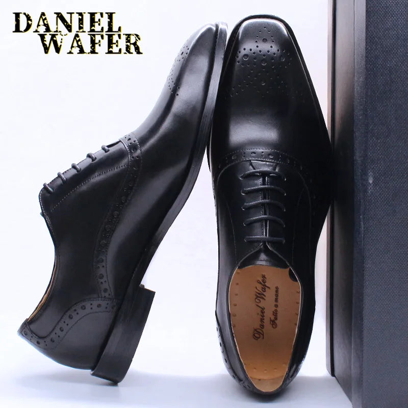 Men's Luxury Dress Shoes – Premium Leather Formal Footwear for Business & Events