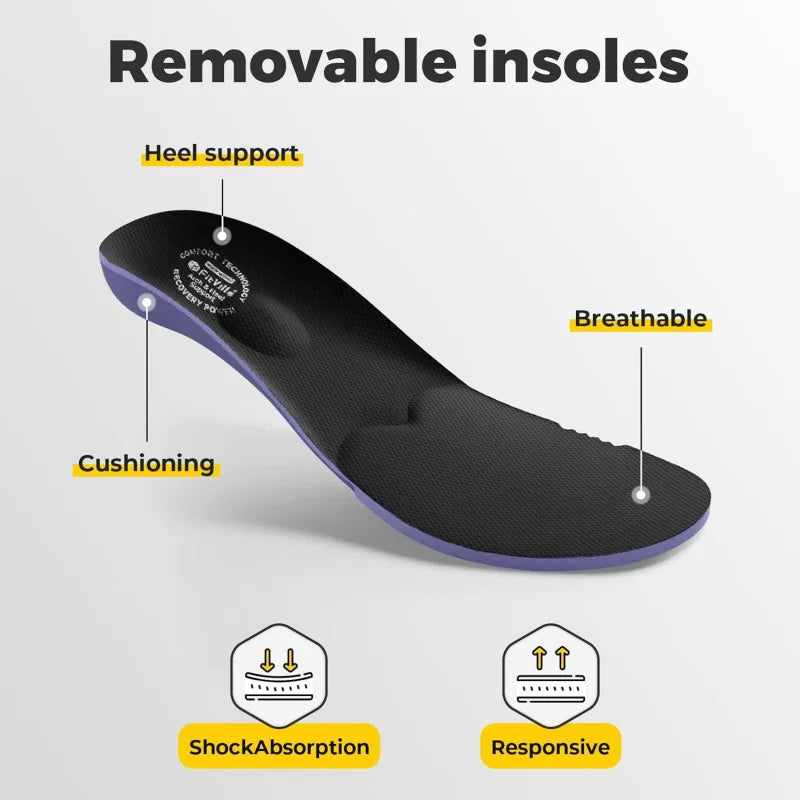 Men Wide Walking Shoes Casual Oxford Shoe Comfortable Lightweight Arch Support Non-Slip Leather Business Sneakers