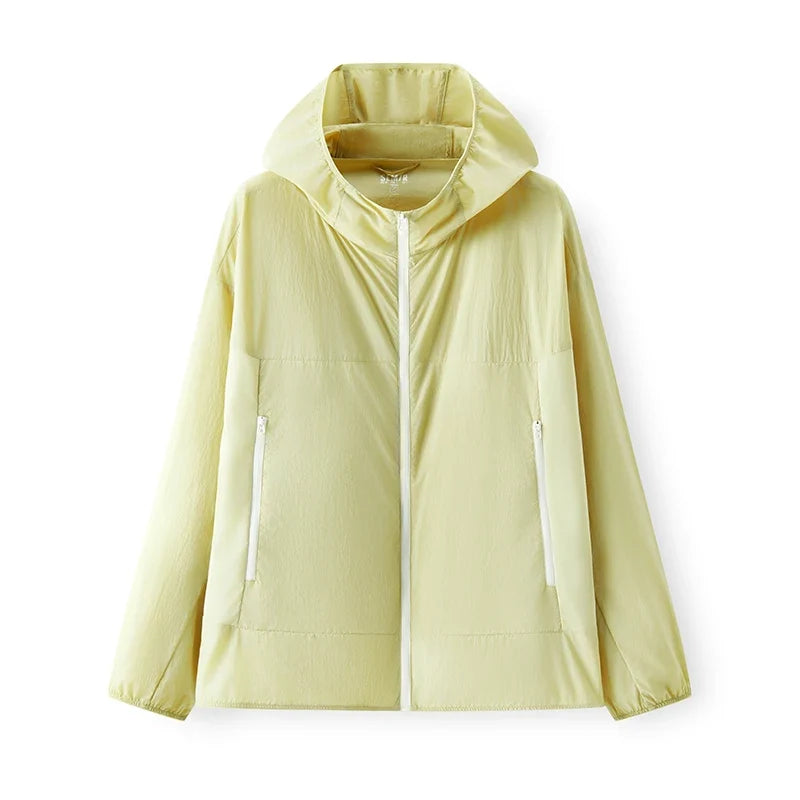 Sun Protection Jacket Men Lightweight Cool Feeling Triple Protection Hooded Top 2025 New Summer Jacket for Outdoor