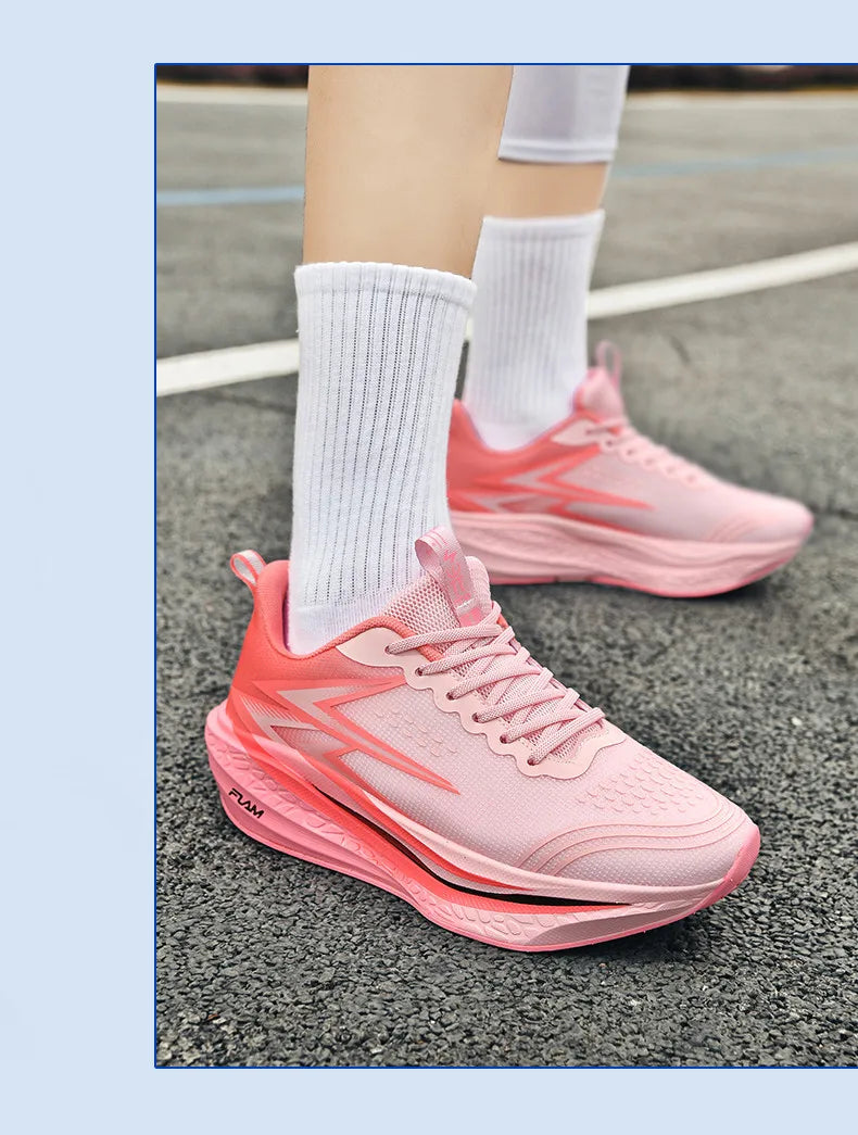 Marathon Men Running Shoes Speciality Sports Shoes Breathable Lightweight Carbon Board Women's Trend Athletic Sneakers Women