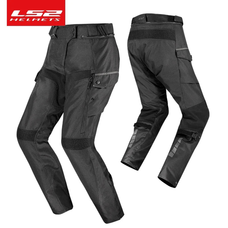 Original LS2 Motorcycle Jacket LS2 ZOOM Winter Warm Waterproof Motorbike Jacket Men Women Breathable CE Anti-fall Off-Road Coat