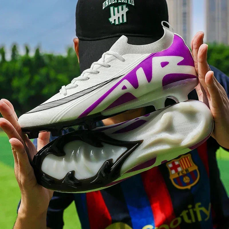 Football Boots Men Training Sport Non-Slip Grass Unisex Outdoor Ultralight Soccer Shoes Sports Shoes Breathable Drop Shipping