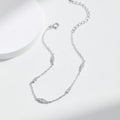 Dazzling Zirconia Bracelets 925 Sterling Silver Link Chian Fashion Stackable Bracelet For Women Fine Jewelry