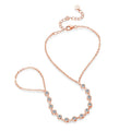 14-21CM Adjustable All Real Moissanite Bracelets for Women Girls Sparkling Chain Lab Diamond GRA Pure S925 Silver Jewelry
