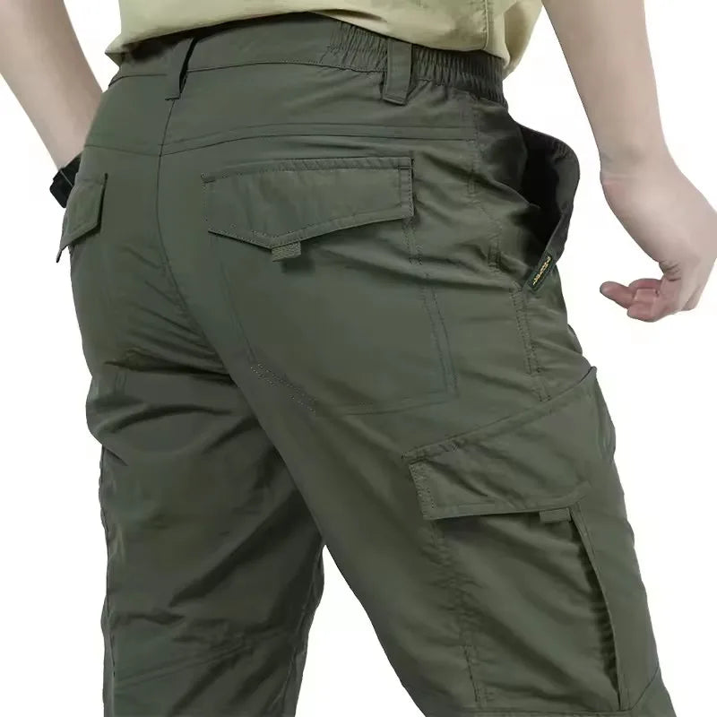 Ultra Light Thin Outdoor Quick Dry Pants Men Breathable Summer Casual Hiking Camping Canyoning Long Trousers Male Cargo Pant New