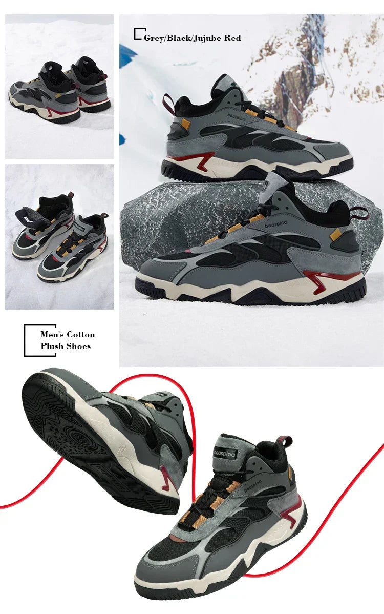New Men's Shoes Outdoors Walking Sneakers Waterproof Shoes Comfort Tenis for Men Non-Slip