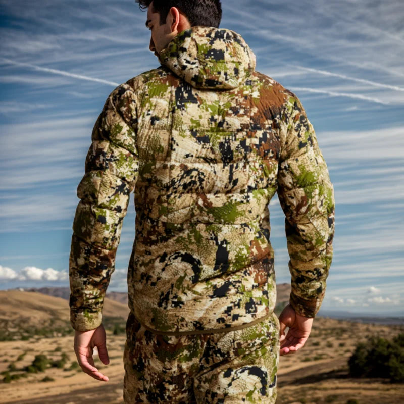 Men's Kelvin Light Down Jacket Camouflage Fishing Hunting Down Wear