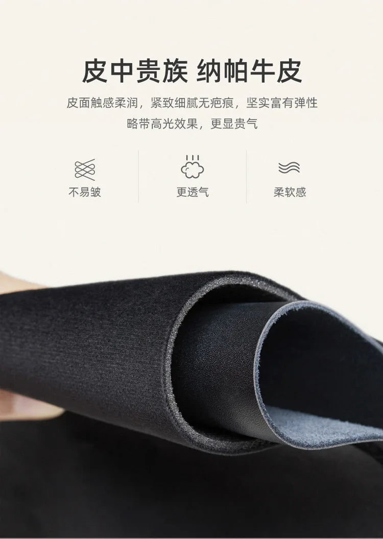 New 2025 Summer Men Genuine Leather Formal Business Loafers Slip On Retro Breathable Men Leather Moccasins Shoes