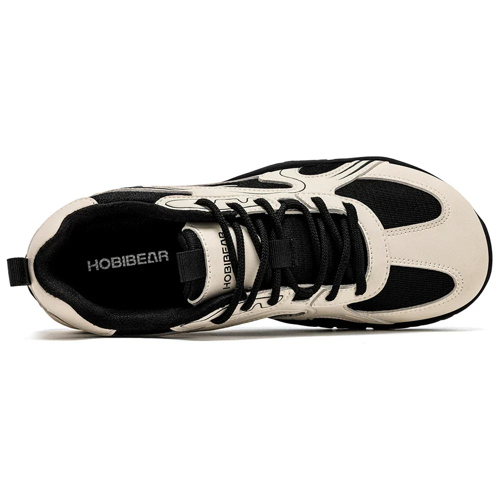 Unisex Wide Toe Barefoot Shoes Minimalist Retro Walking Sneakers Hiking Trail Running Shoes for Men Women