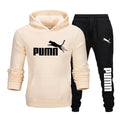 New Autumn and Winter Fashion Fitness Jogging Casual Sports Set of 2 Pieces, Including a Hooded Sweatshirt and Long Pants