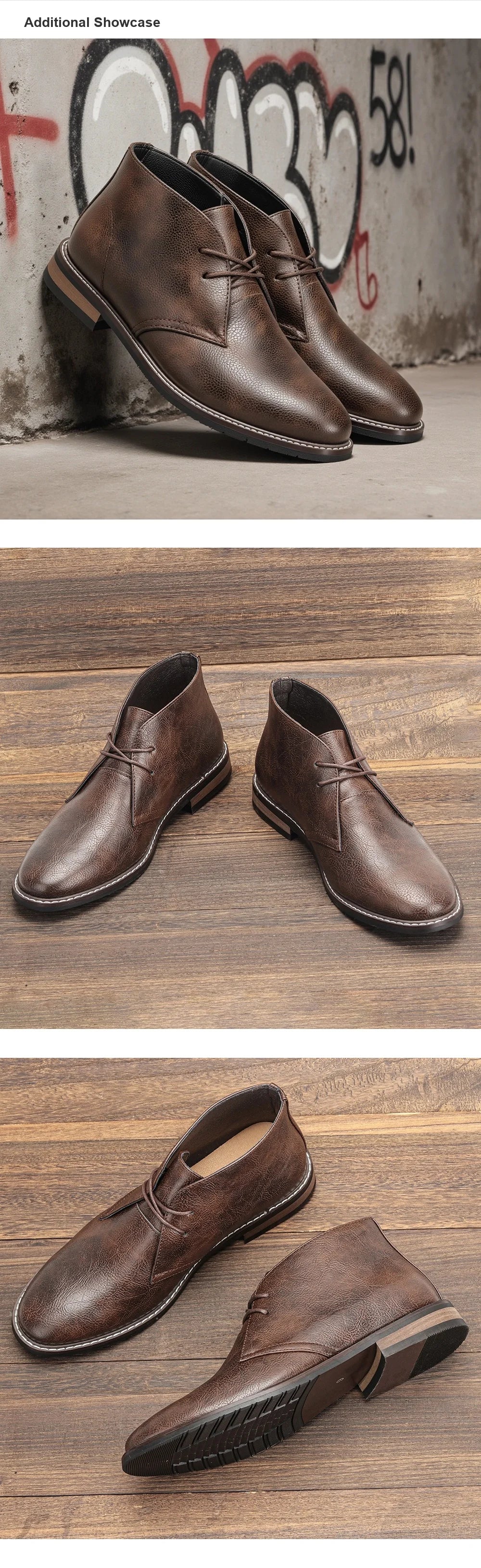 Classic Chukka Boots Men 2026 Brand Comfortable Fashion Retro Desert Boots