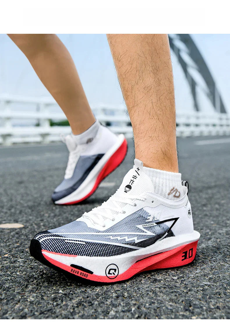Men Sneakers Mesh Comfort Tennis Shoes 2025 Men's Running Carbon Board 3.0 Cushion Sports Training Jogging Speciality Jog Shoes