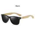 Fashion Bamboo Wood Vintage Square Sunglasses Men Women Luxury Brand Designer Sun Glasses Wooden Driving Fishing Eyewear