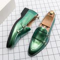 Men's Pointed Toe Formal Shoes – Purple Office Dress Shoes for Business & Events
