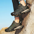 Breathable Cushioning Nonslip Sneakers Men's Hiking Shoes Running Trekking Sneakers Outdoor Mountain Sports Shoes for Men
