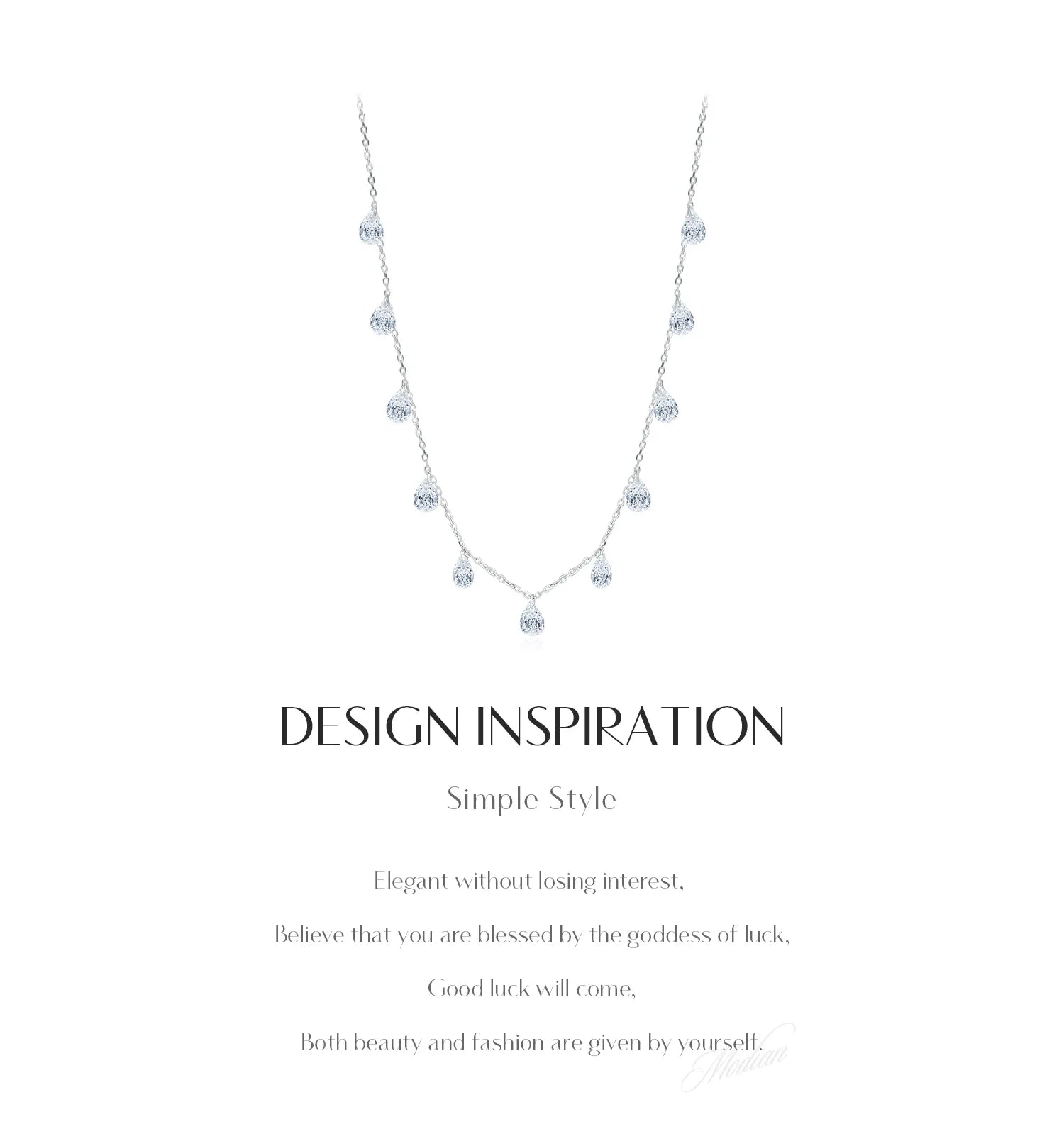 925 Sterling Silver Stackable Clavicle Chokers Necklace Sparkling Zircon Neck Chain for Women Fine Jewelry