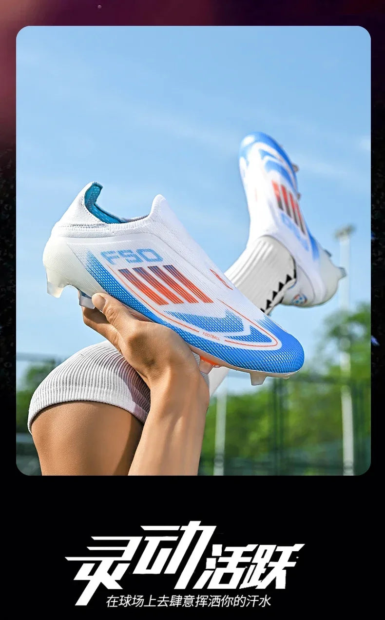 Men New Professional Football Boots Original Resistant Casual Grass Outdoor Non Slip High Quality Comfortable Male Soccer Shoes
