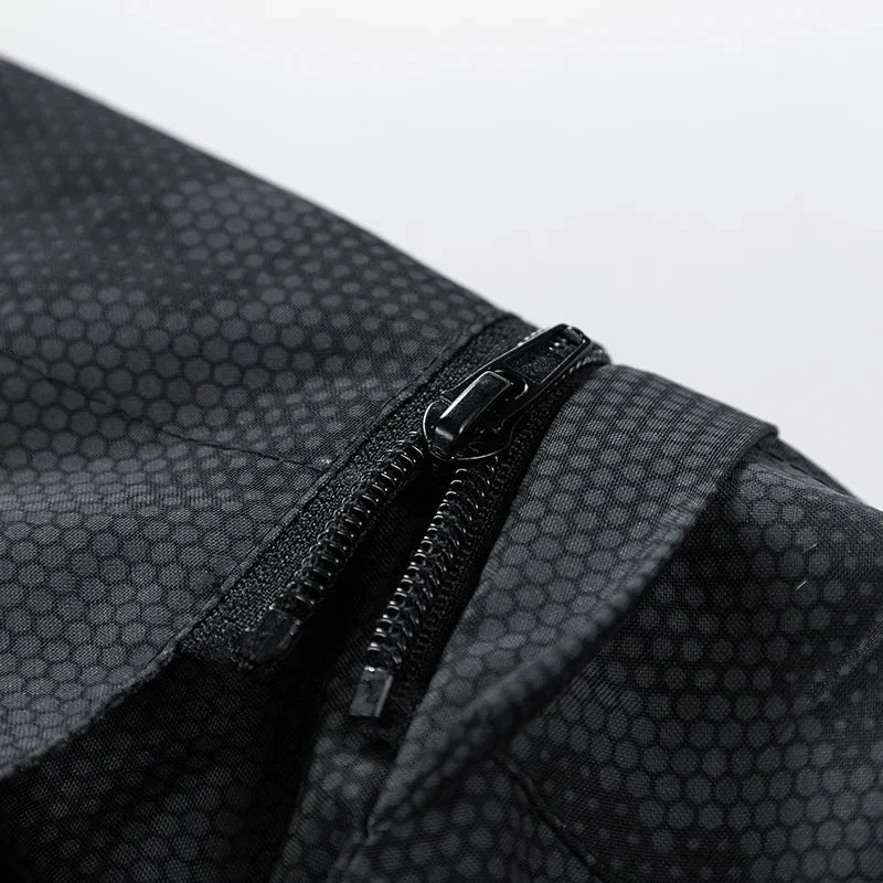 Spring Men's Windbreaker Korean Fashion Loose Waterproof Hooded Coat Outdoor Leisure Function Camping Camo Jacket Men's Workwear