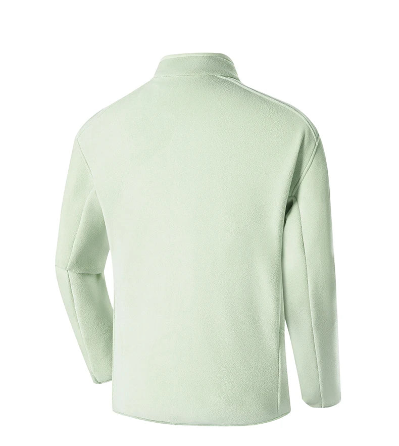Winter Fleece Jacket Men Women Outdoor Windproof Warm Fleeced Clothing Unisex Hiking Camping Climbing Skiing Sport Coat