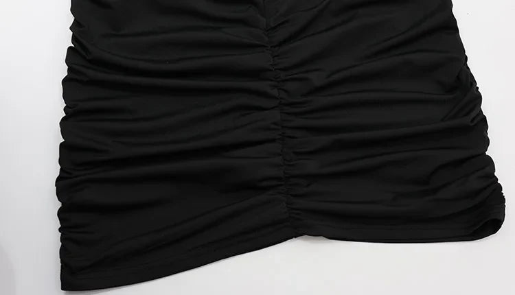 Lace Patchwork Hollow Out Women Dresses Short Sleeve Hip Wrap Sheath Trendy Hot Girl Sexy Club Outfits Female Bodycon