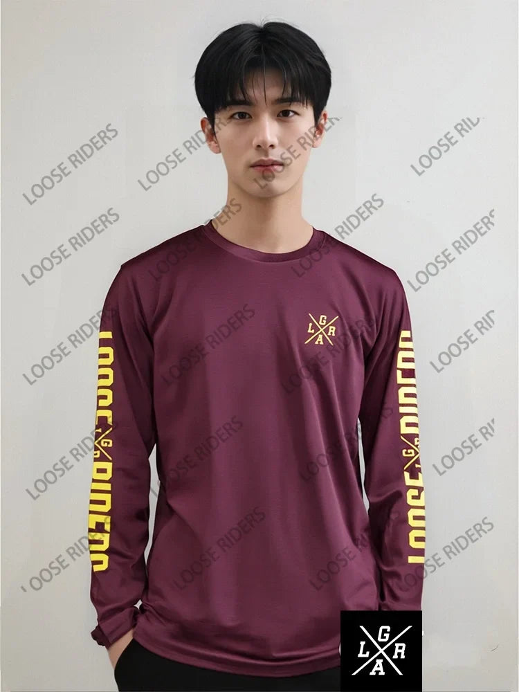 2026 Motocross Jersey Loose Rider Shirt Enduro MTB Downhill Jersey BMX MX Bicycle DH Maillot Ciclismo Hombre Jersey