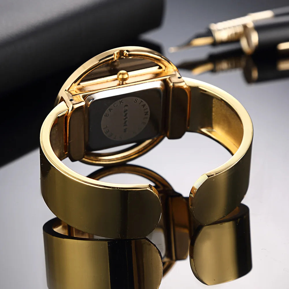 W26 Watch For Women Fashion Steel Band Light Luxury Bracelet Korean Version Creative Girl Student Quartz Wristwatches Gift