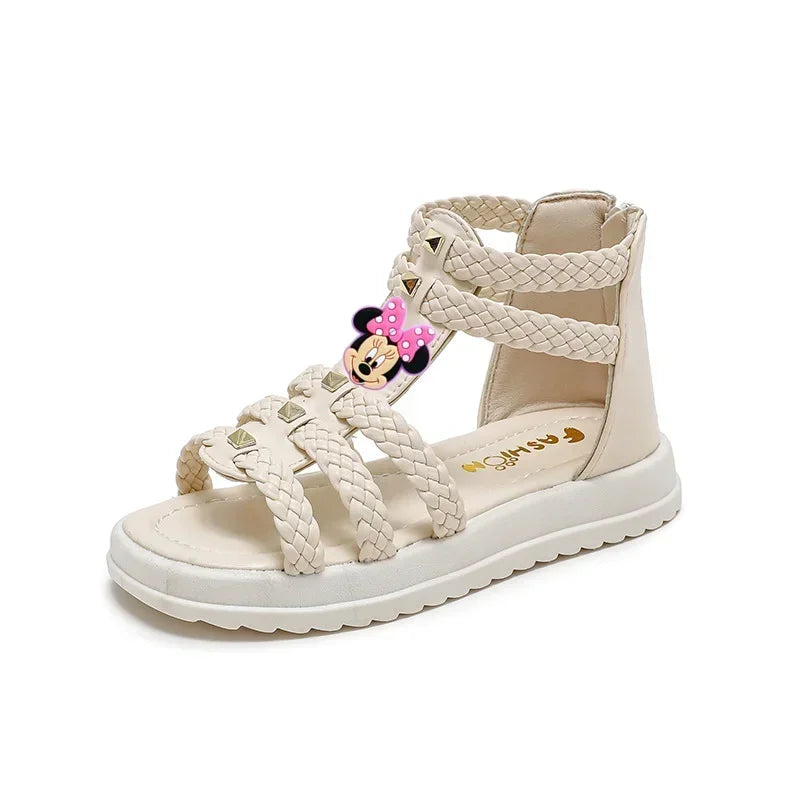 Disney Mickey Mouse children Beach shoes children Sandals Summer Girls Minnie slippers