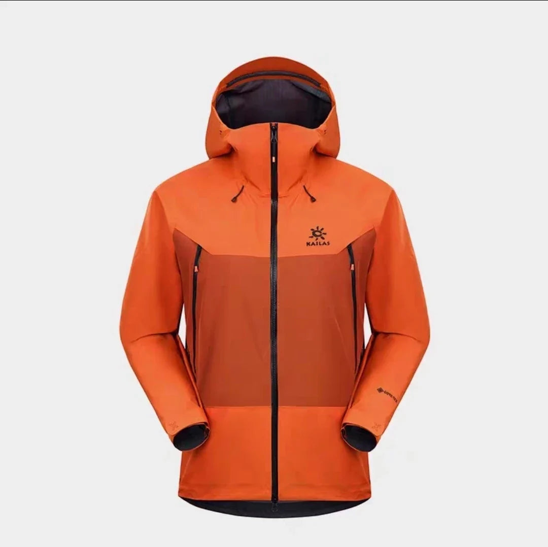 Mont-X Hard Shell Jacket GTX Rainstorm Waterproof Hooded Coats Outdoor Professional Mountaineering Jackets KG2441135