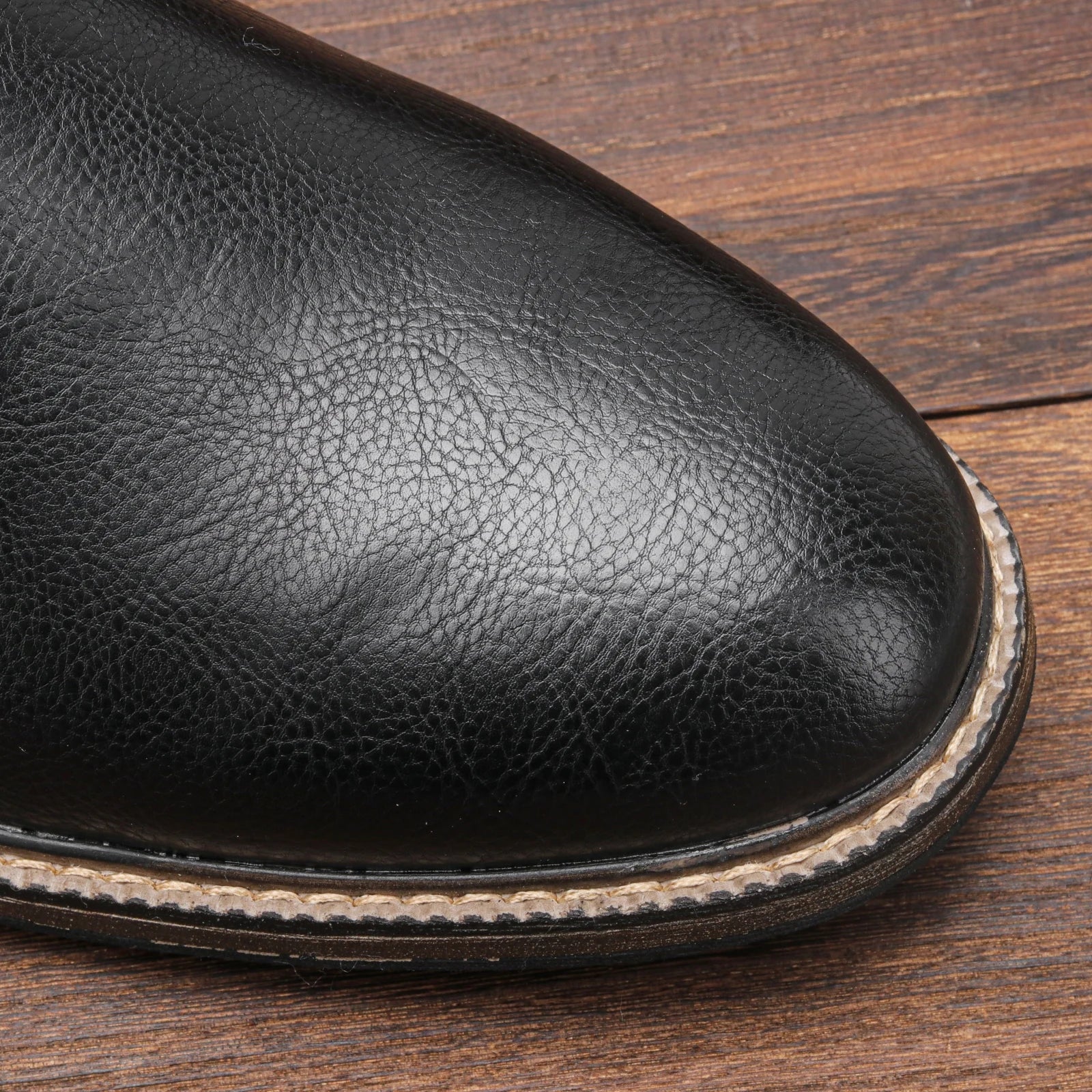 Size 40-46 Men's Casual Leather Shoes Comfortable Fashion Brand Derby Shoes