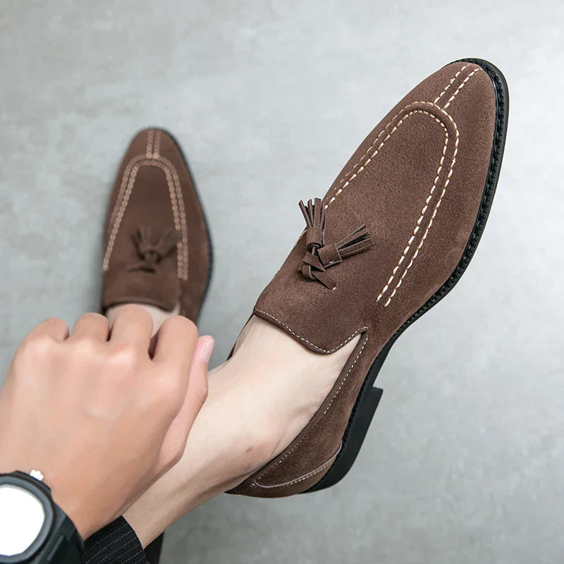 Men's Brand Suede Leather Shoes