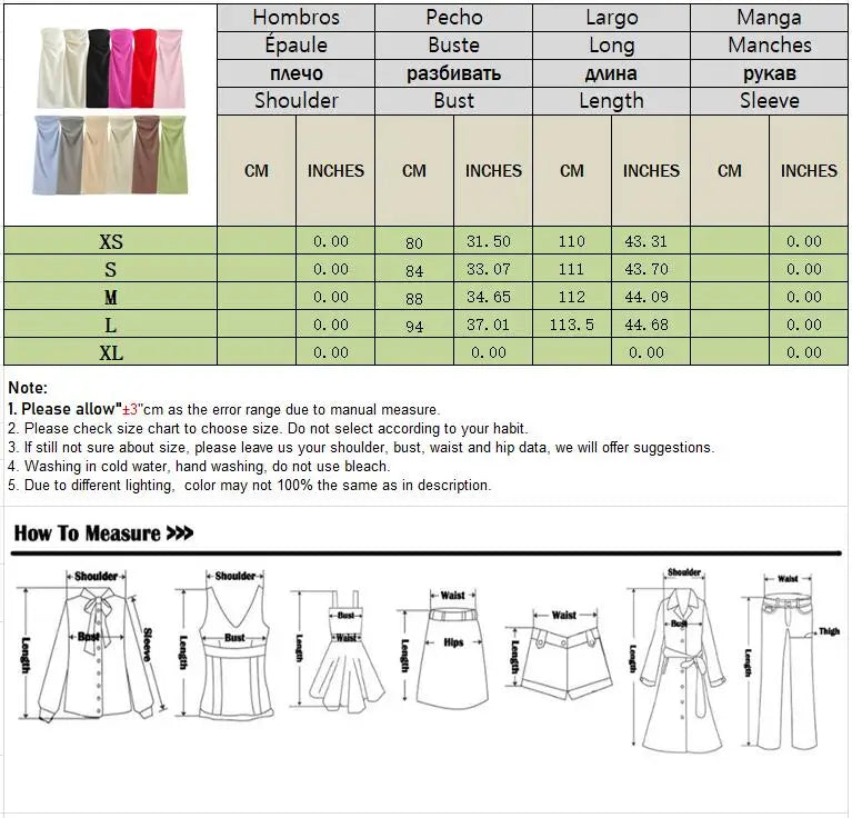 Women Fashion Summer New Sexy Split Back Zip Pleated Sleeveless Strapless Dress Chic Female French Elegant Evening