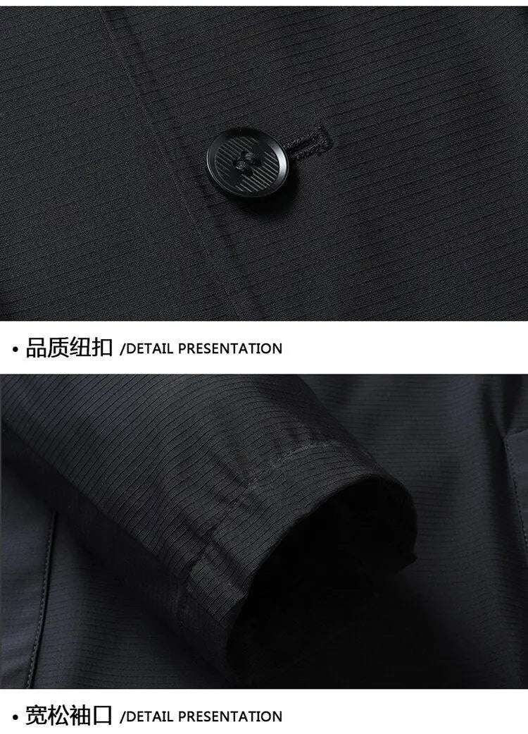 2025 Summer Ice Silk Thin Sunscreen Suit Jackets for Men Classic Business Casual Blazers Wedding Social Dress Coat Men Clothing
