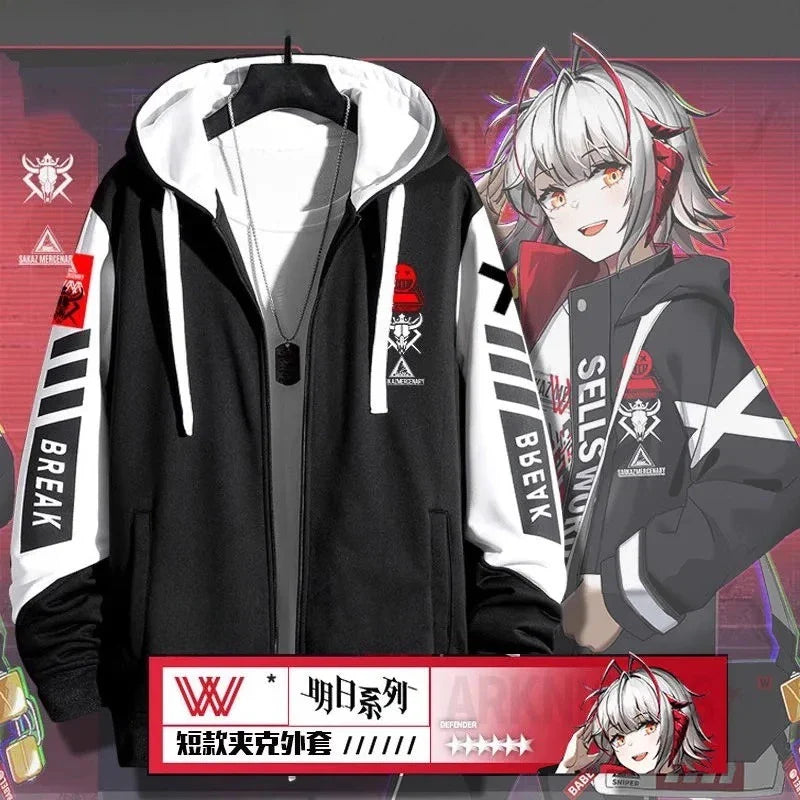 Anime Bleach Kuchiki Rukia 3D Print Zip Up Hoodie للنساء والرجال ملابس الشارع سترة هيب هوب تأثيري الأولاد والبنات سويت شيرت بسحاب بغطاء للرأس