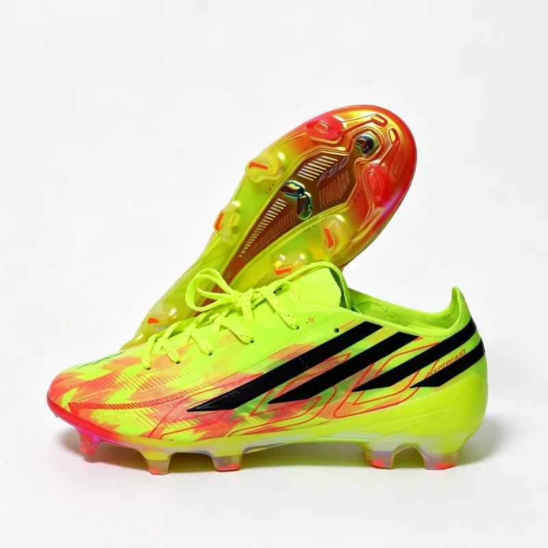 2026-F50 High Quality Mens Soccer Shoes Breathable Non-Slip Turf Soccer Cleats Boys TF/FG Training Football Boots Chuteira Campo