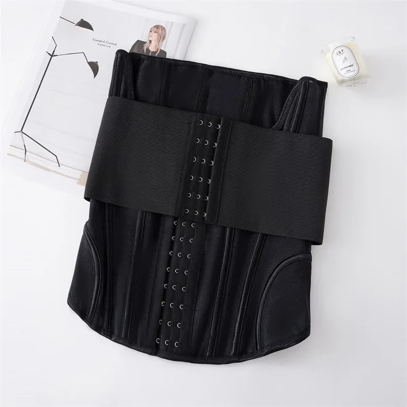 MiiOW Waist Trainer Corset Women Binders Shaper Tummy Wrap Body Shapewear Slimming Belt Flat Belly Workout Women Shaper Slimming