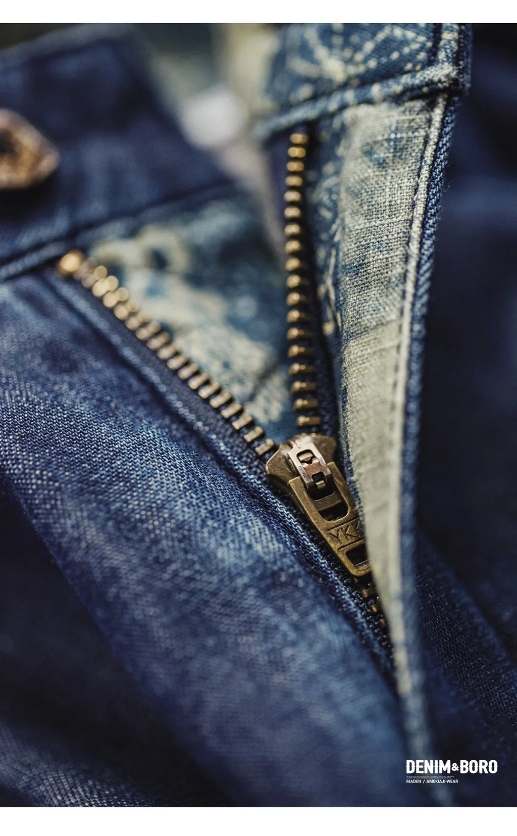 Men's American Retro Slub Texture Washed Denim Shorts Vintage Cloth Spliced Five Inch Loose Casual Workwear Daily Trousers