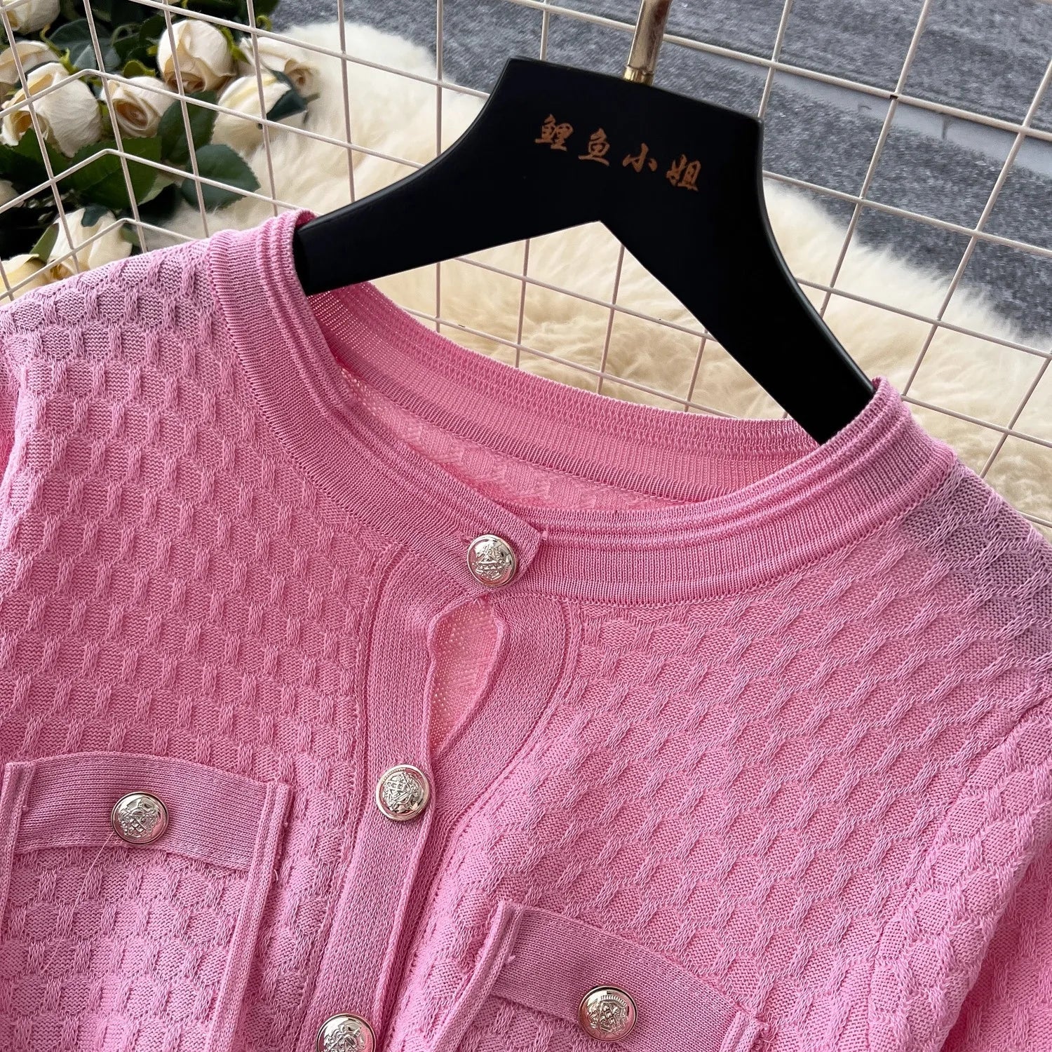 Brand Fashion Aesthetic Patchwork Knitted Maxi Dress Autumn Winter Women Luxury Shirt Sweater Dress Office Lady Vestido