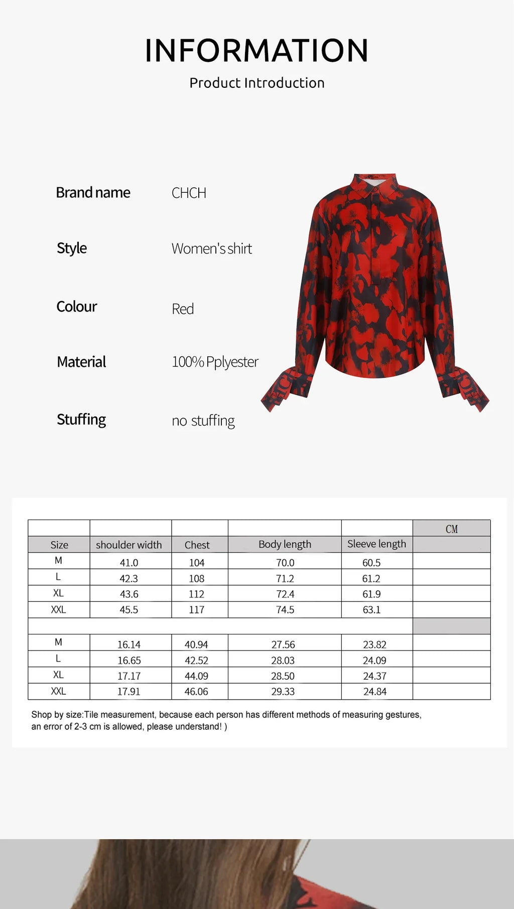 Elegant Women Blouse Tops Fashion Long Sleeve Shirts Blusas Vintage Stylish OL Work Shirt Female Red Blouses