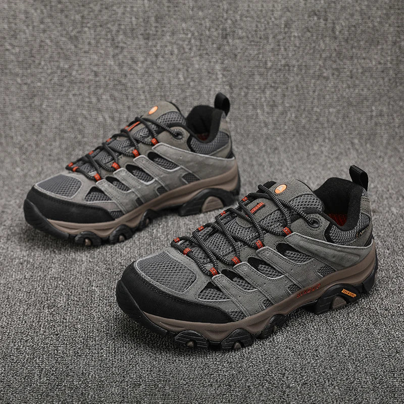 Hiking Shoes Men Designer Climbing Trekking Sneakers for Men Leather Outdoor Sports Work Man Shoes Run Shoes