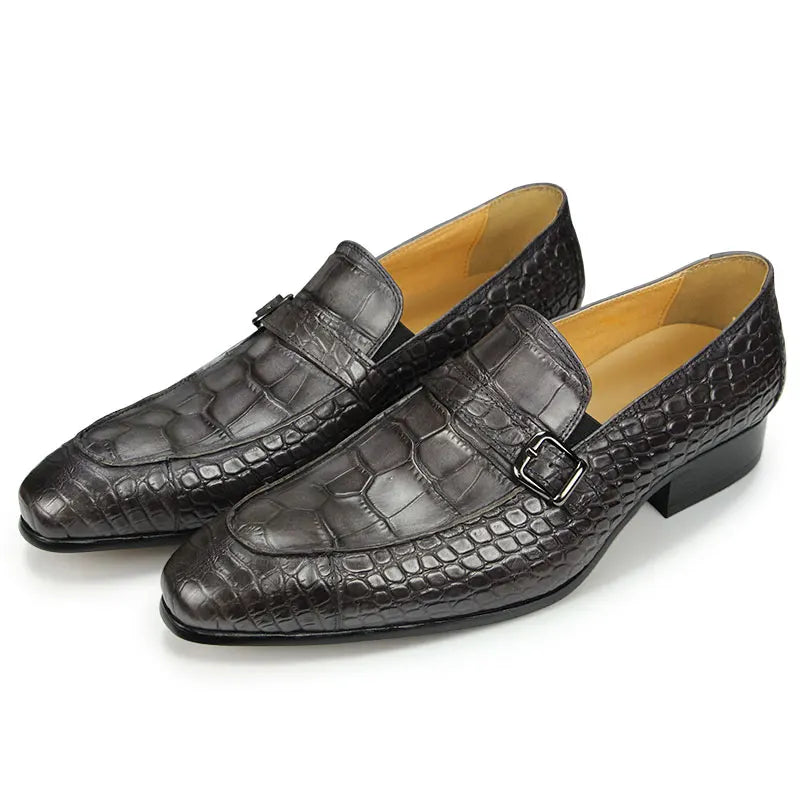 Men Genuine Leather Oxford Shoes|Formal&Casual Dress Shoes|Comfortable Driving Shoes|Handcrafted Men's Business & Party Footwear